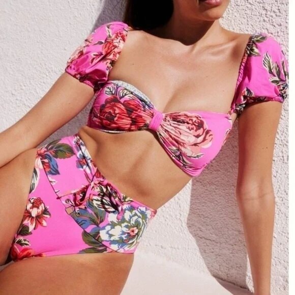 Anthropologie Maaji Kona Reversible Applause Bikini Bottoms - Picture 4 of 15